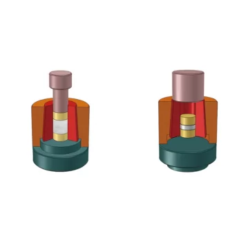 3-25mm Laboratory Round Pellet Split Die Set