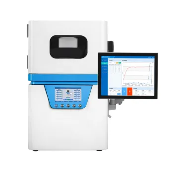 PP-600ZC Laboratory Auto 5T Hydraulic Heat Press max 300/500 degree with Vacuum Chamber
